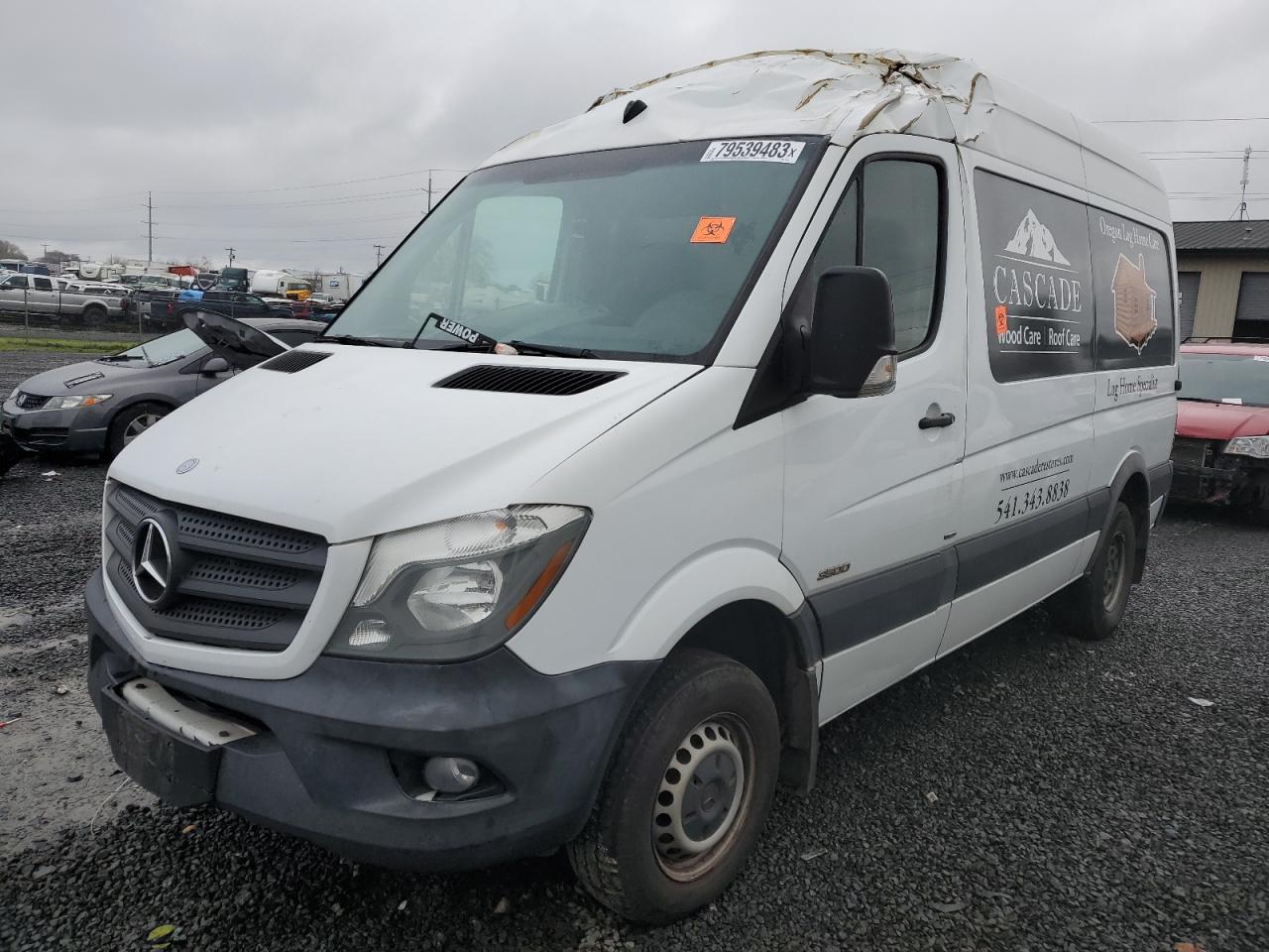 Image 1 of 2015 MERCEDES-BENZ SPRINTER 3500 2015 with VIN WD3PF3CC2FP163859