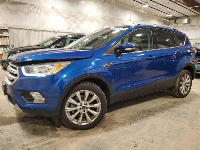 Image 1 of 2017 FORD ESCAPE TITANIUM 2017 with VIN 1FMCU9J91HUB38164