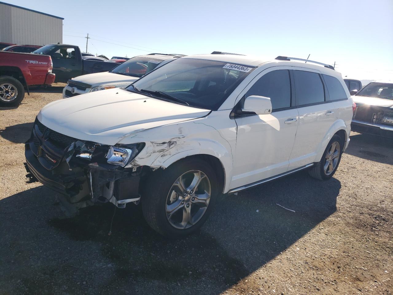 Image 1 of 2016 DODGE JOURNEY CROSSROAD 2016 with VIN 3C4PDCGG1GT212913