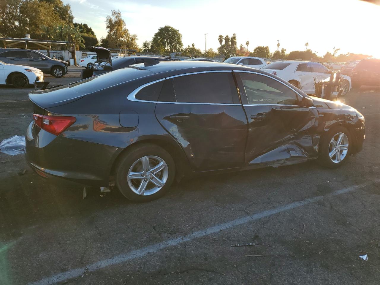 Image 3 of 2020 CHEVROLET MALIBU LS 2020 with VIN 1G1ZB5ST8LF154990