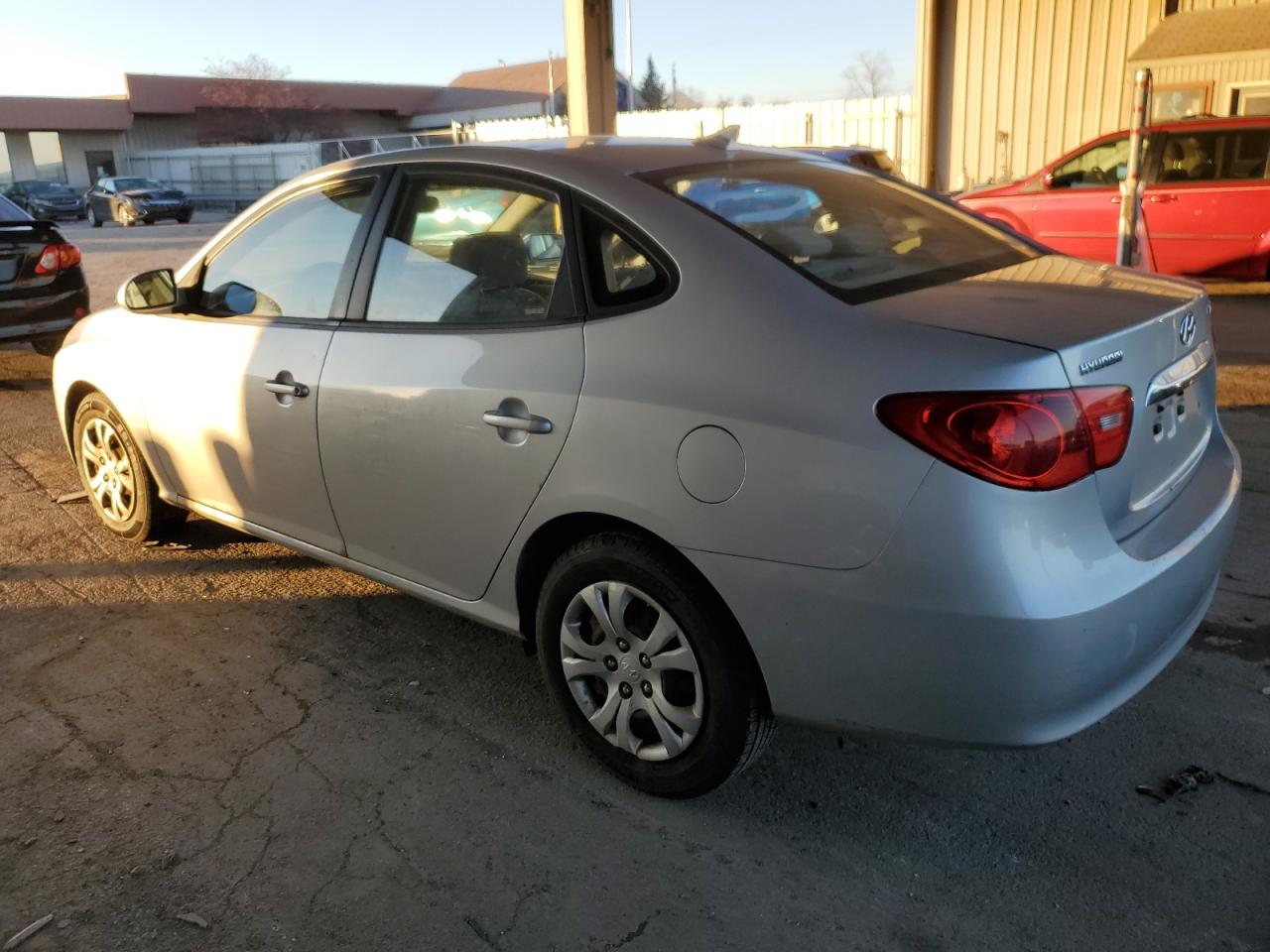 Image 2 of 2010 HYUNDAI ELANTRA BLUE 2010 with VIN KMHDU4AD0AU846312