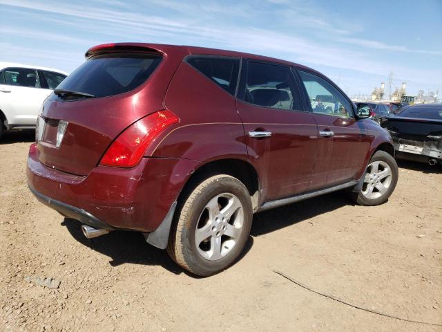 Image 3 of 2005 NISSAN MURANO SL 2005 with VIN JN8AZ08T85W328218
