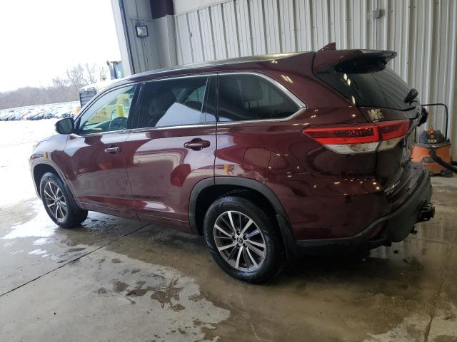 Изображение 2 2017 TOYOTA HIGHLANDER SE 2017 с VIN 5TDJZRFH8HS387126