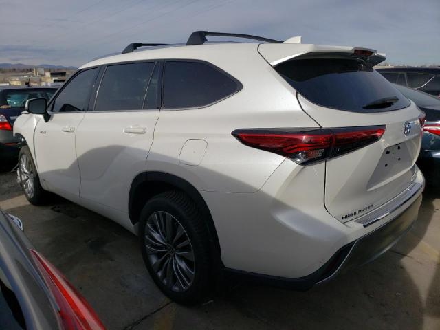 Изображение 2 2021 TOYOTA HIGHLANDER HYBRID PLATINUM 2021 с VIN 5TDEBRCH0MS031208