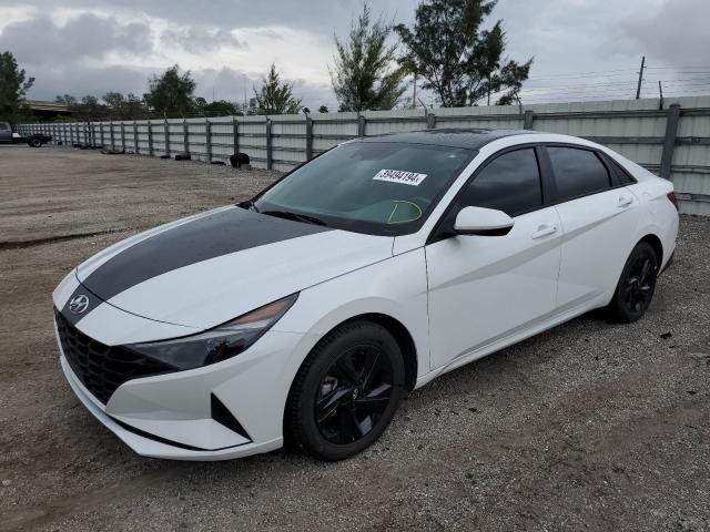 Image 1 of 2021 HYUNDAI ELANTRA SEL 2021 with VIN 5NPLS4AGXMH021845