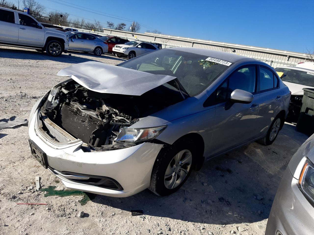 Image 1 of 2015 HONDA CIVIC LX 2015 with VIN 19XFB2F52FE115511