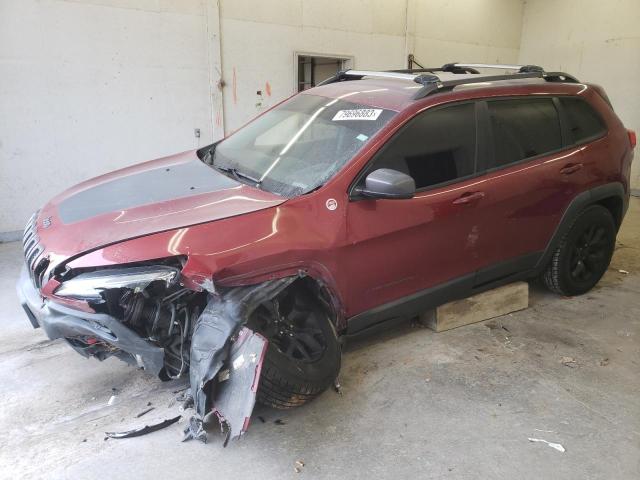 Image 1 of 2015 JEEP CHEROKEE TRAILHAWK 2015 with VIN 1C4PJMBS4FW729741