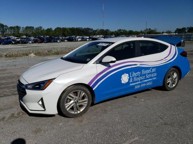 Image 1 of 2019 HYUNDAI ELANTRA SEL 2019 with VIN 5NPD84LF7KH453510
