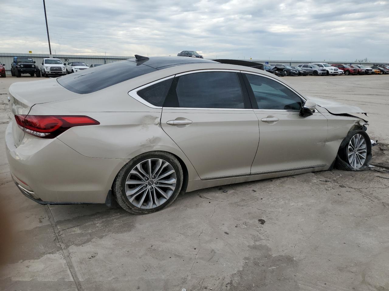 Image 3 of 2015 HYUNDAI GENESIS 3.8L 2015 with VIN KMHGN4JE9FU084138