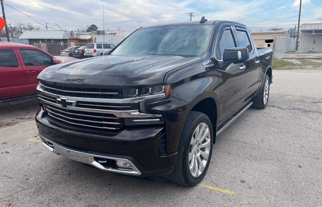 Image 2 of 2019 CHEVROLET SILVERADO K1500 HIGH COUNTRY 2019 with VIN 1GCUYHEL4KZ131734