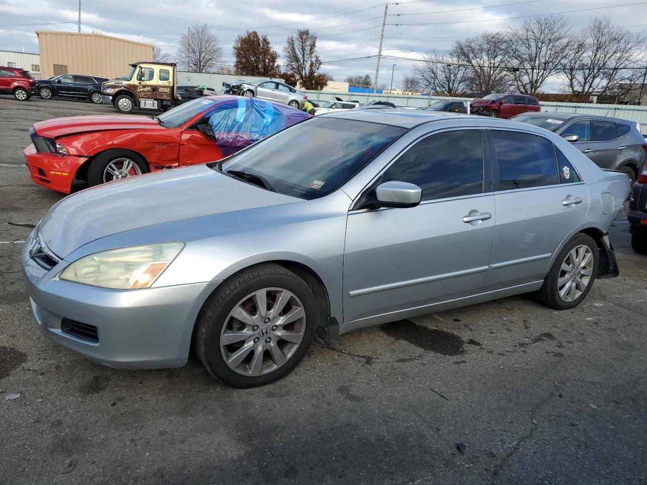 Obraz 1 z 2007 HONDA ACCORD EX 2007 z VIN 1HGCM66577A001174