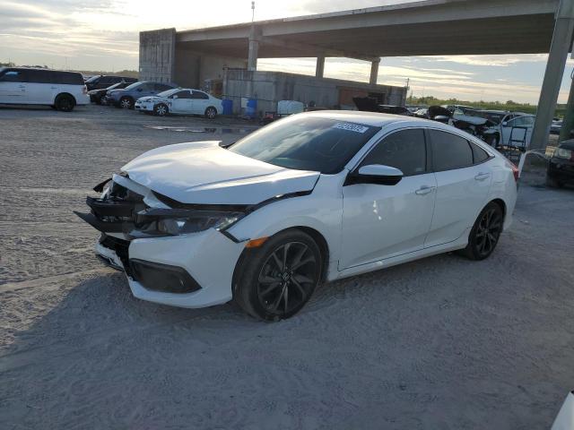 Image 1 of 2019 HONDA CIVIC SPORT 2019 with VIN 2HGFC2F87KH600640
