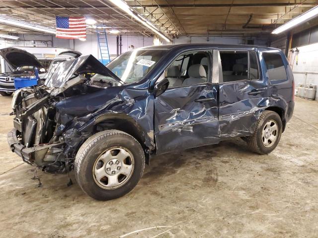 Image 1 of 2011 HONDA PILOT LX 2011 with VIN 5FNYF4H28BB018393