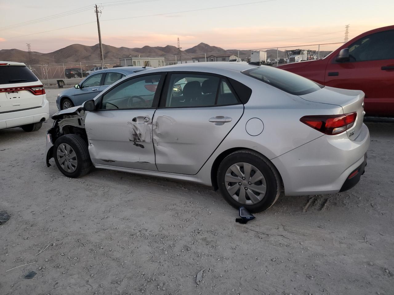 Image 2 of 2020 KIA RIO LX 2020 with VIN 3KPA24AD8LE353170