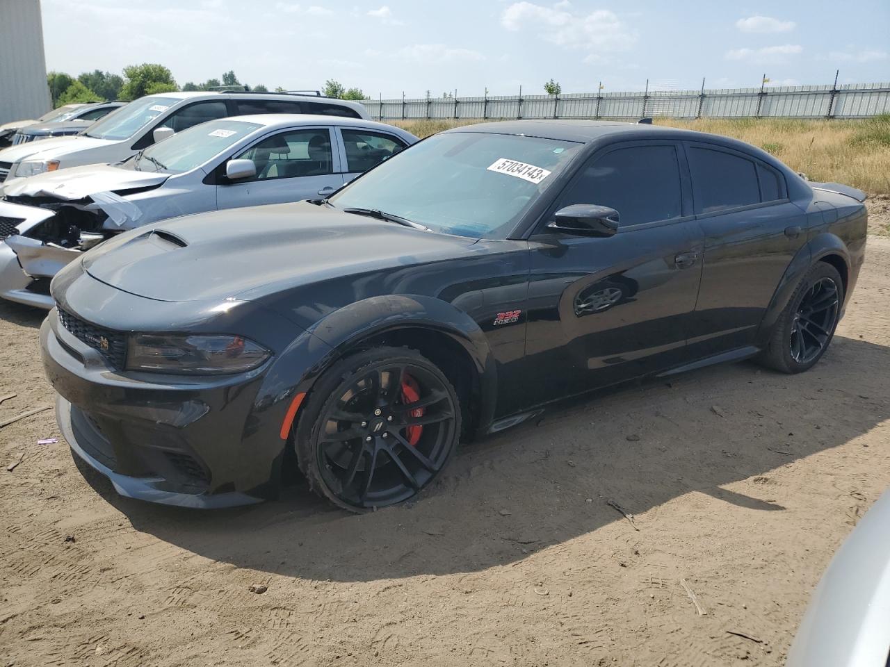 Obraz 1 z 2021 DODGE CHARGER SCAT PACK 2021 z VIN 2C3CDXGJ8MH643307