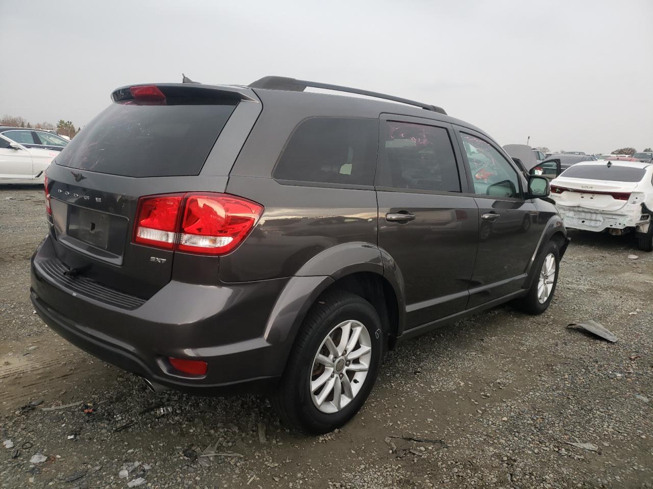 Image 3 of 2016 DODGE JOURNEY SXT 2016 with VIN 3C4PDDBG7GT159759
