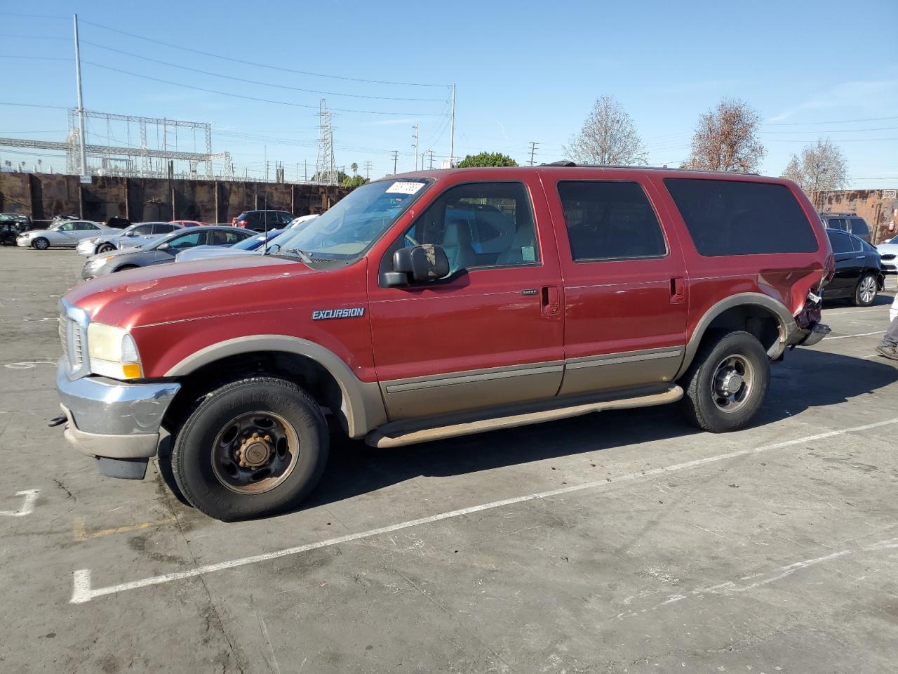 Image 1 of 2002 FORD EXCURSION LIMITED 2002 with VIN 1FMNU42S32EA53406