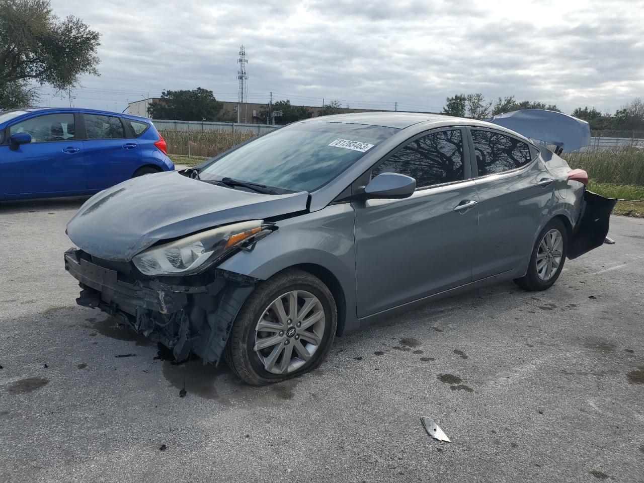 Image 1 of 2016 HYUNDAI ELANTRA SE 2016 with VIN KMHDH4AEXGU568315