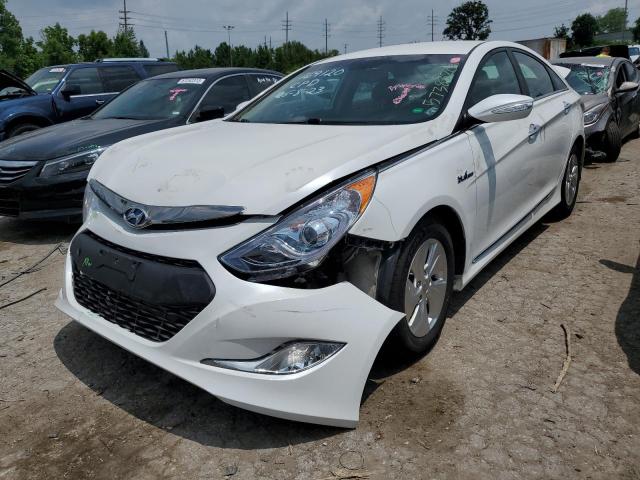 Image 1 of 2014 HYUNDAI SONATA HYBRID 2014 with VIN KMHEC4A4XEA117409