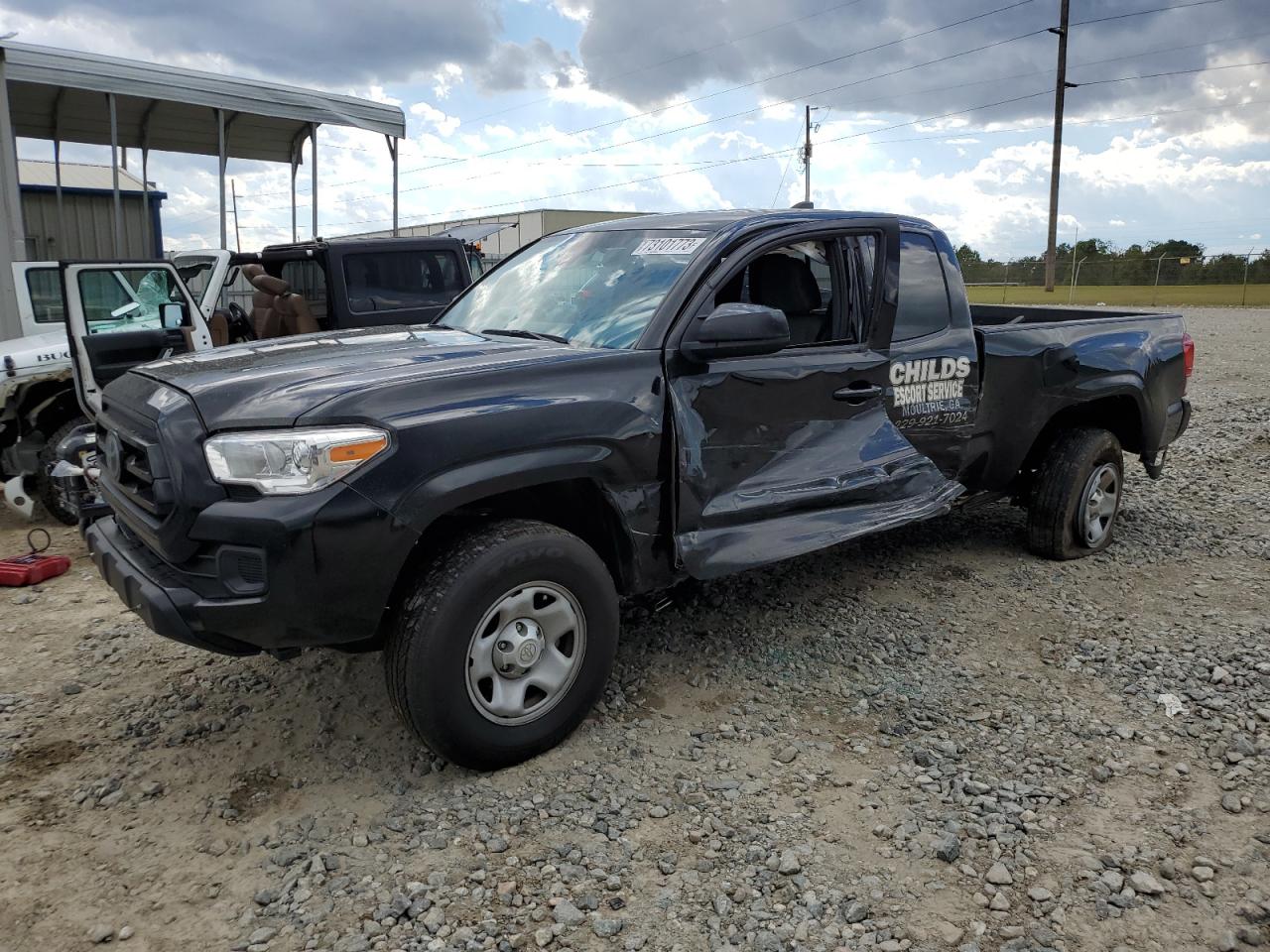 Image 1 of 2022 TOYOTA TACOMA ACCESS CAB 2022 with VIN 3TYRX5GN4NT040737
