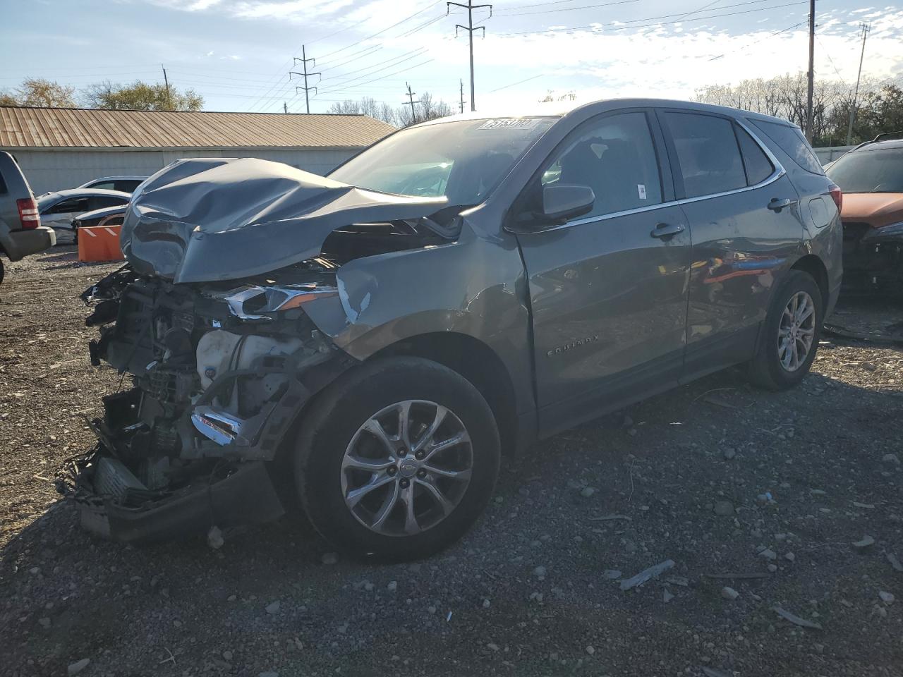 Image 1 of 2018 CHEVROLET EQUINOX LT 2018 with VIN 3GNAXSEV9JS525429