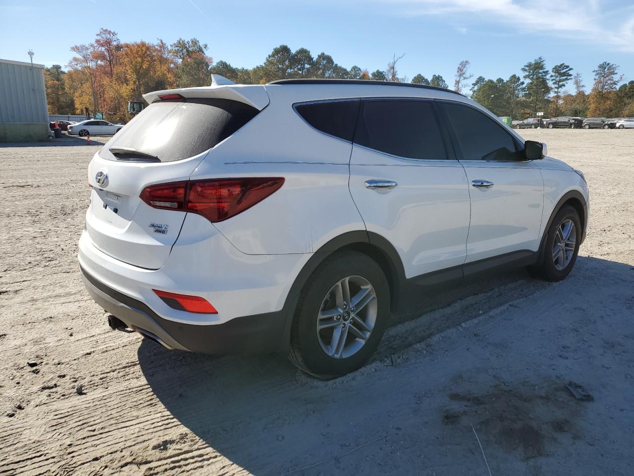 Image 3 of 2018 HYUNDAI SANTA FE SPORT  2018 with VIN 5NMZUDLB4JH057108