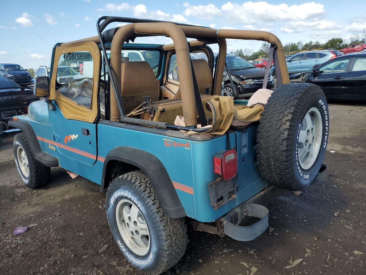 Obraz 3 z 1995 JEEP WRANGLER / YJ S 1995 z VIN 1J4FY19P1SP251655