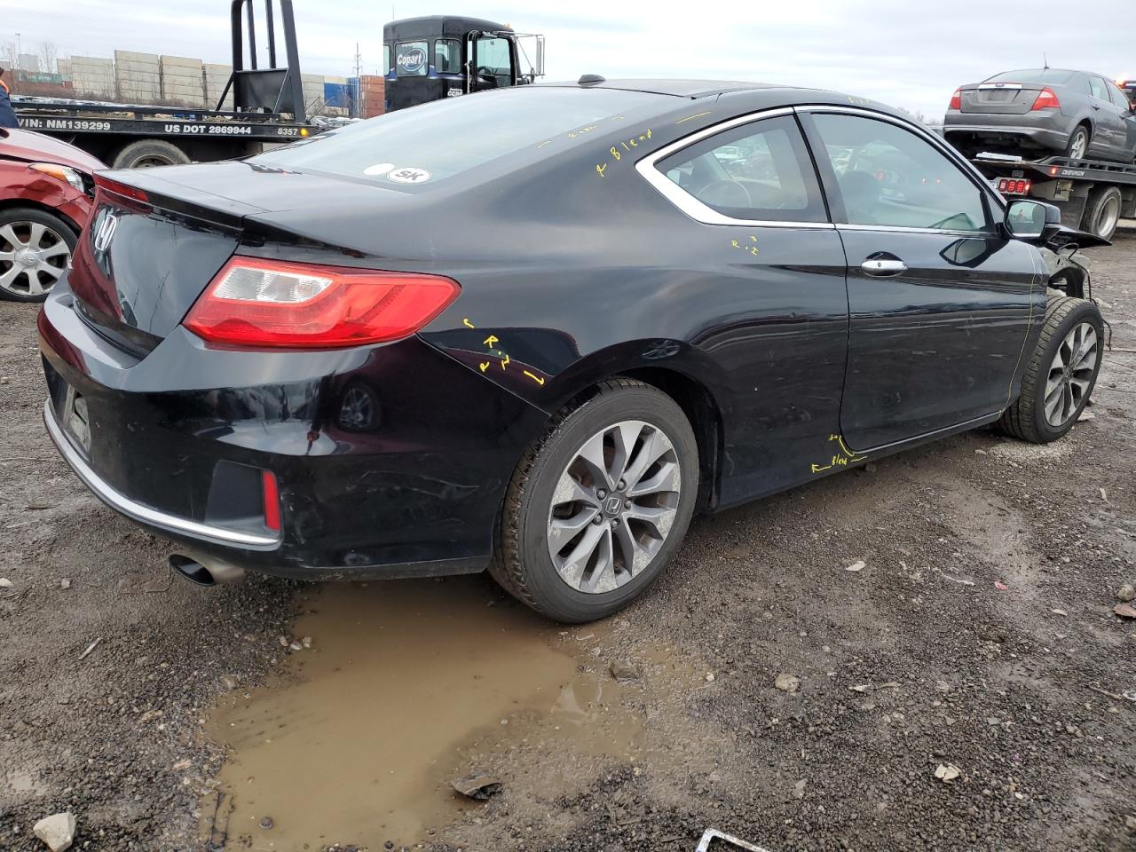 Изображение 3 2013 HONDA ACCORD EXL 2013 с VIN 1HGCT1B84DA009055