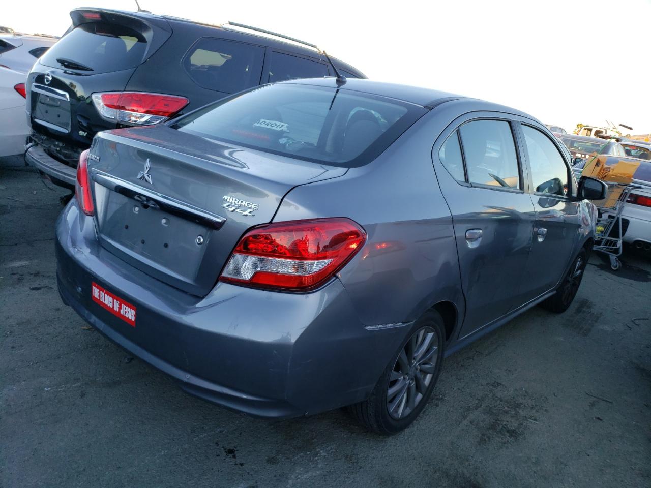 Image 3 of 2019 MITSUBISHI MIRAGE G4 ES 2019 with VIN ML32F3FJ5KHF09018