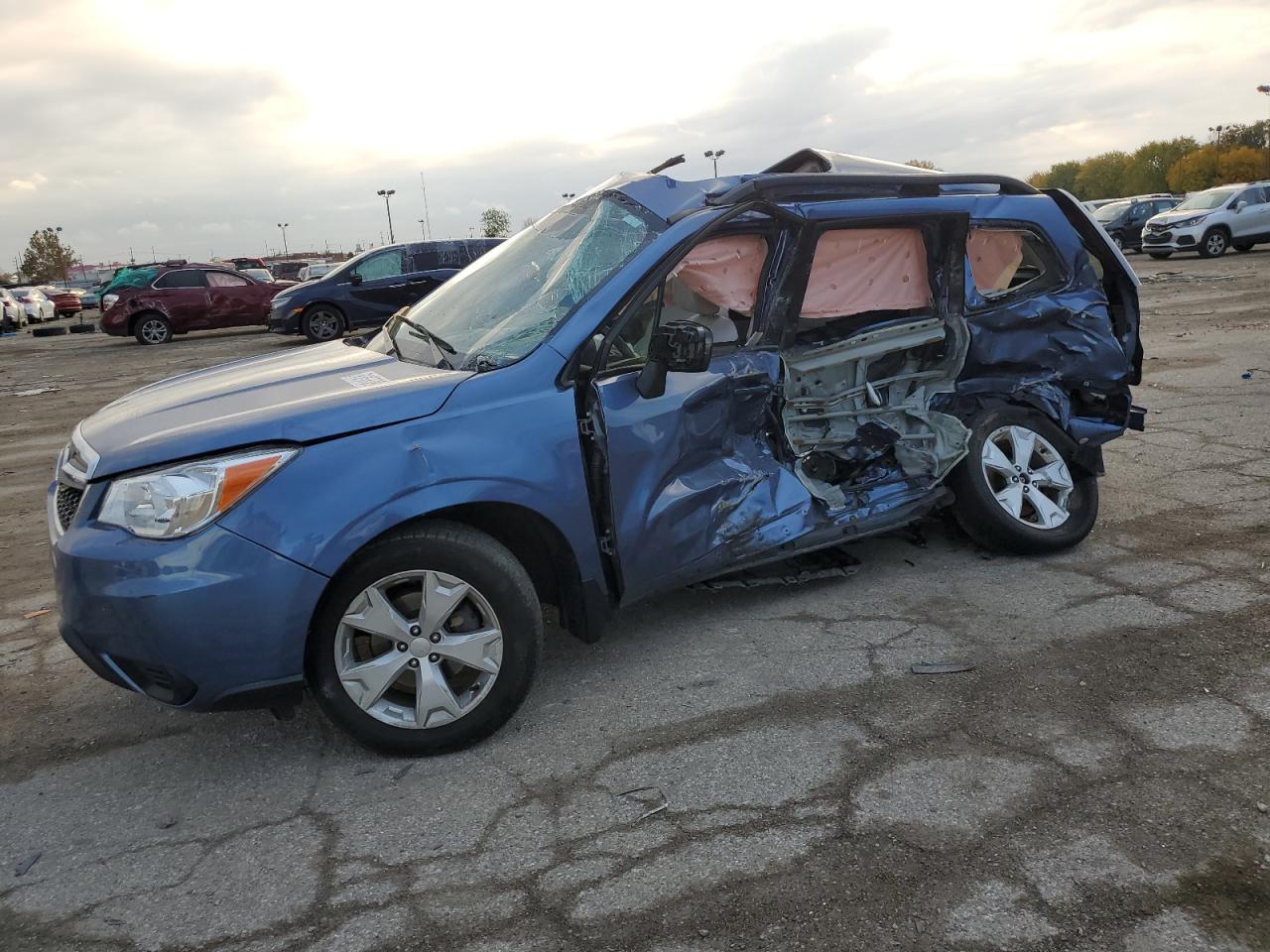 Image 1 of 2016 SUBARU FORESTER 2.5I PREMIUM 2016 with VIN JF2SJADC6GH537825