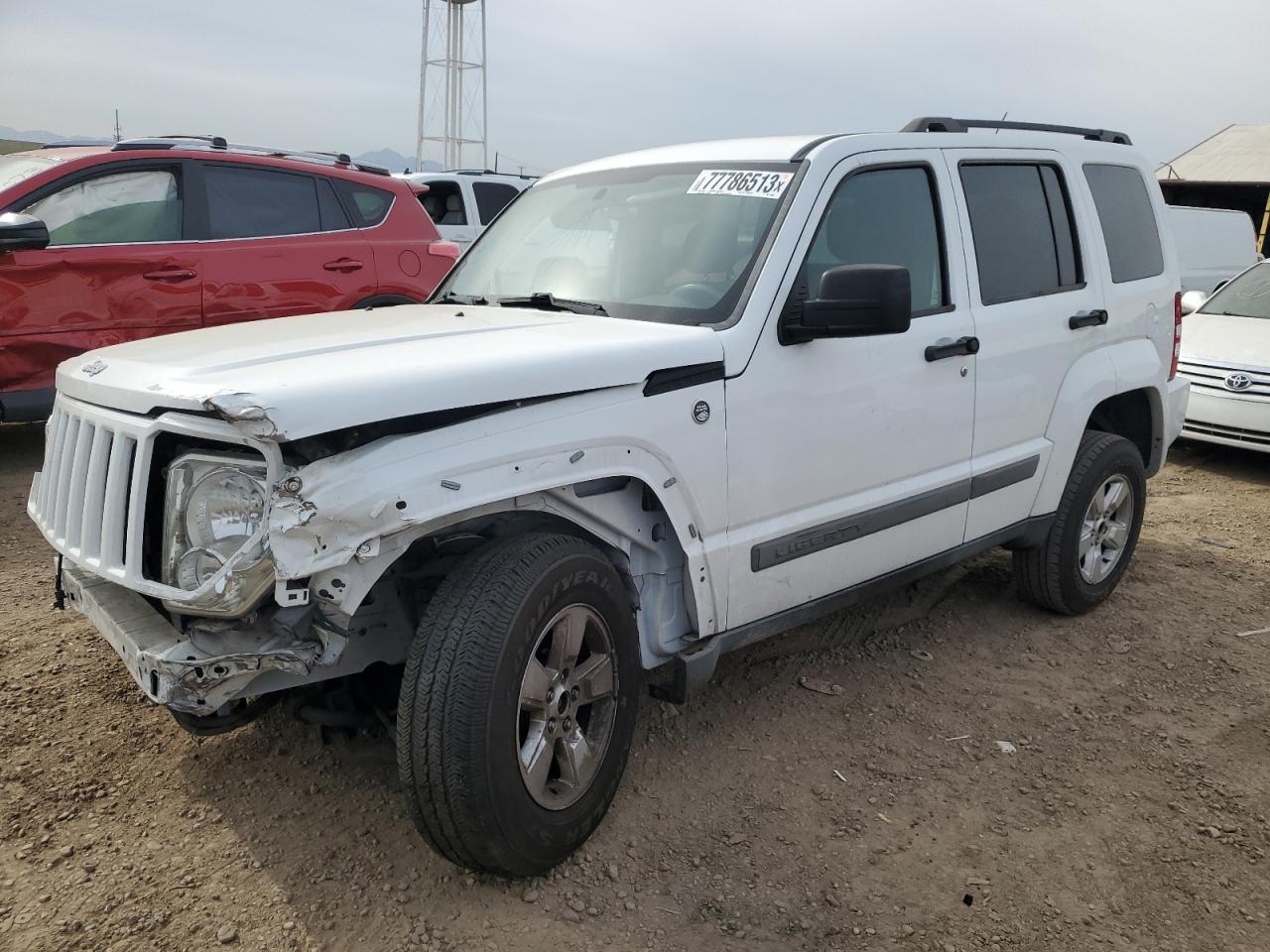 Image 1 of 2012 JEEP LIBERTY SPORT 2012 with VIN 1C4PJMAK1CW127800