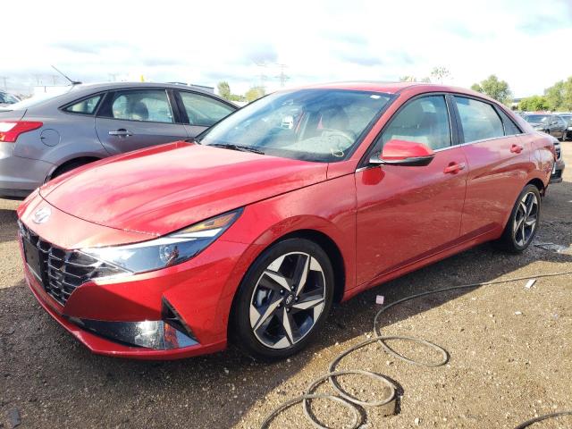 Image 1 of 2021 HYUNDAI ELANTRA SEL 2021 with VIN 5NPLN4AG9MH014036