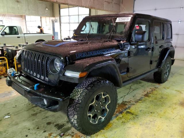 Изображение 1 2021 JEEP WRANGLER UNLIMITED RUBICON 4XE 2021 с VIN 1C4JJXR63MW802708