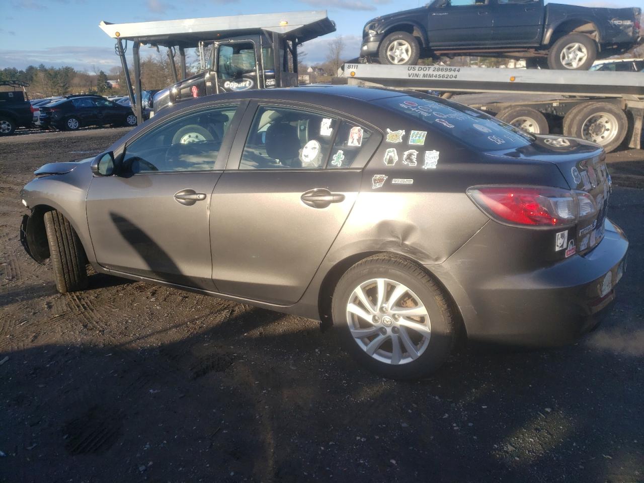 Obraz 2 z 2012 MAZDA 3 I 2012 z VIN JM1BL1W85C1691530