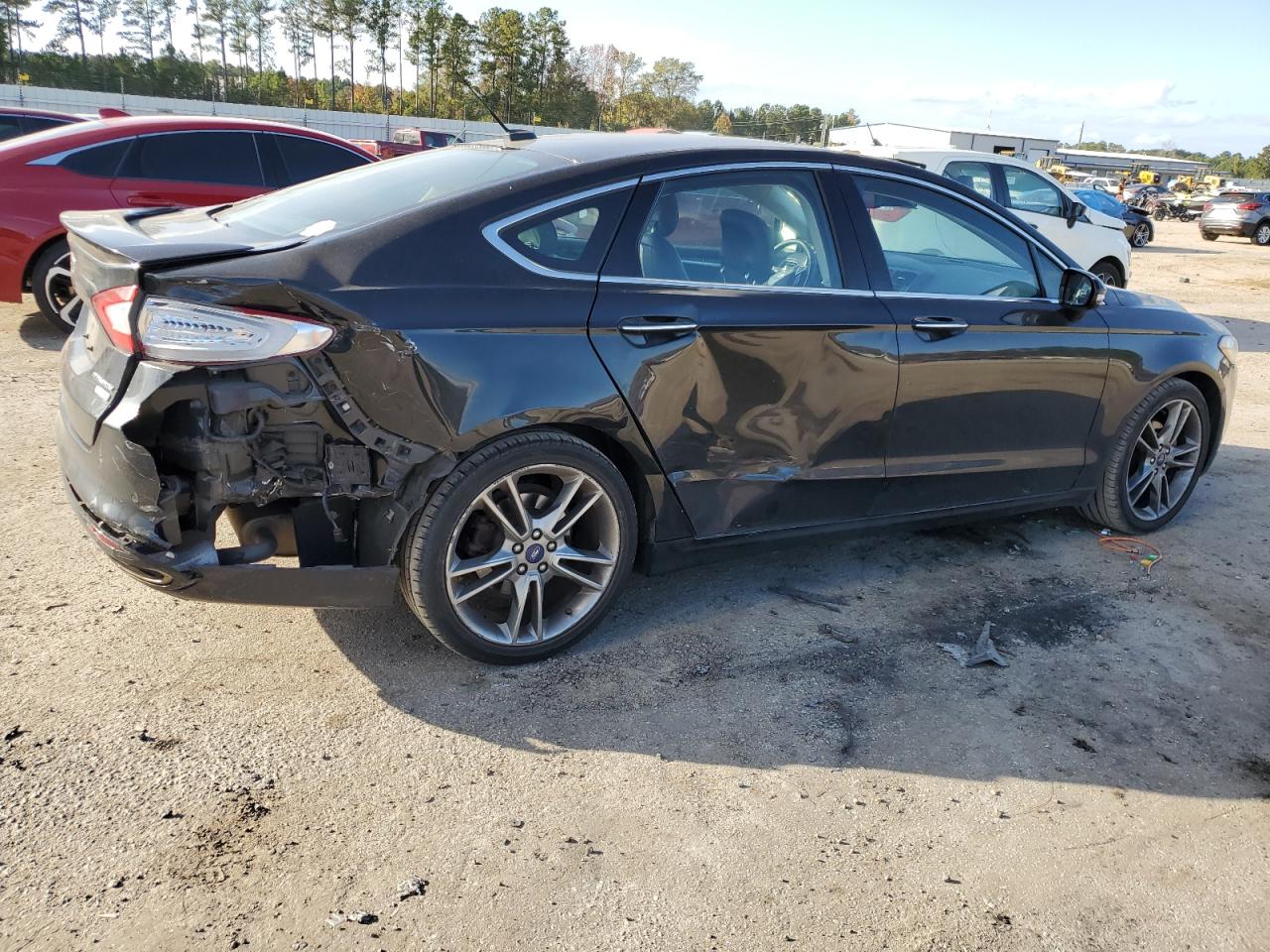 Изображение 3 2014 FORD FUSION TITANIUM 2014 с VIN 3FA6P0K90ER132691