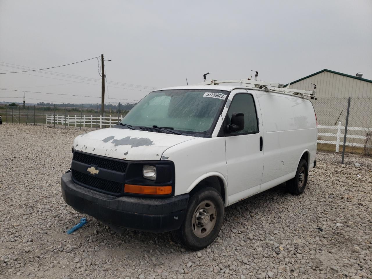 Image 2 of 2010 CHEVROLET EXPRESS G2500  2010 with VIN 1GCZGFAA5A1162182