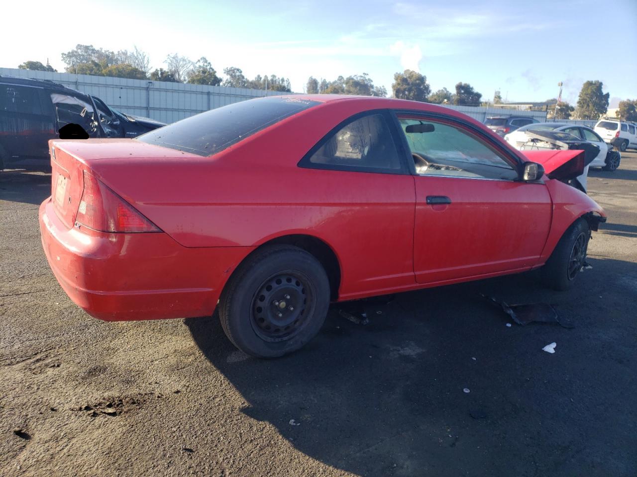 Изображение 3 2001 HONDA CIVIC LX 2001 с VIN 1HGEM22511L039938
