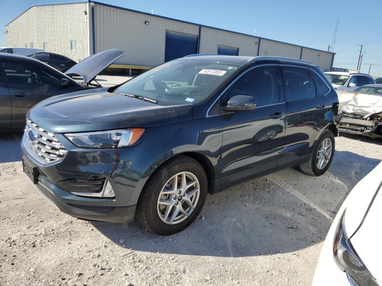 Image 1 of 2022 FORD EDGE SEL 2022 with VIN 2FMPK4J96NBA79169