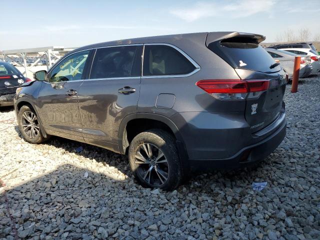 Image 2 of 2017 TOYOTA HIGHLANDER LE 2017 with VIN 5TDBZRFH1HS452483
