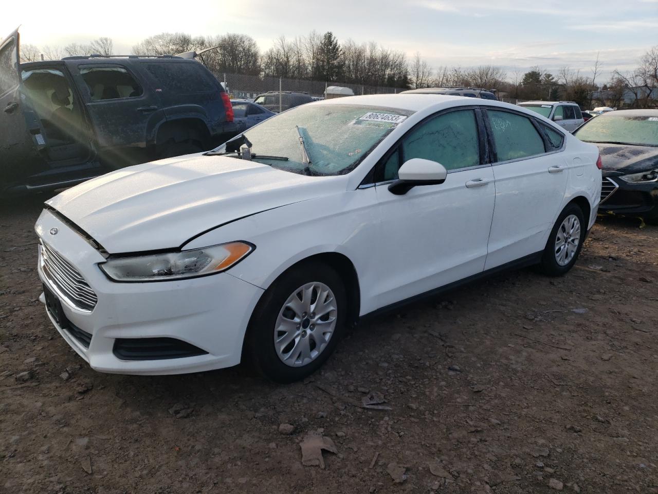 Obraz 1 z 2014 FORD FUSION S 2014 z VIN 1FA6P0G71E5367417