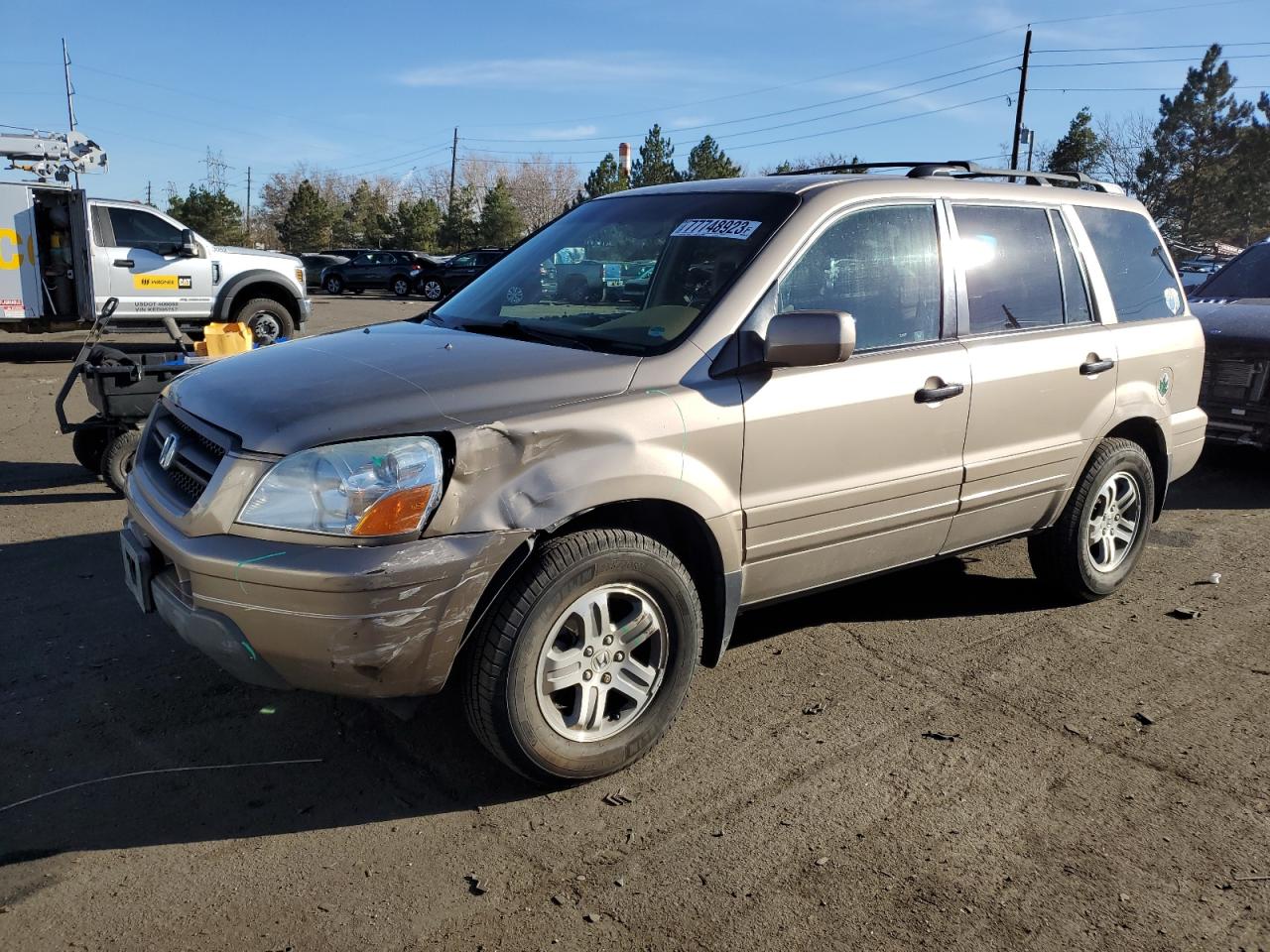 2003 HONDA PILOT EXL 2003 image