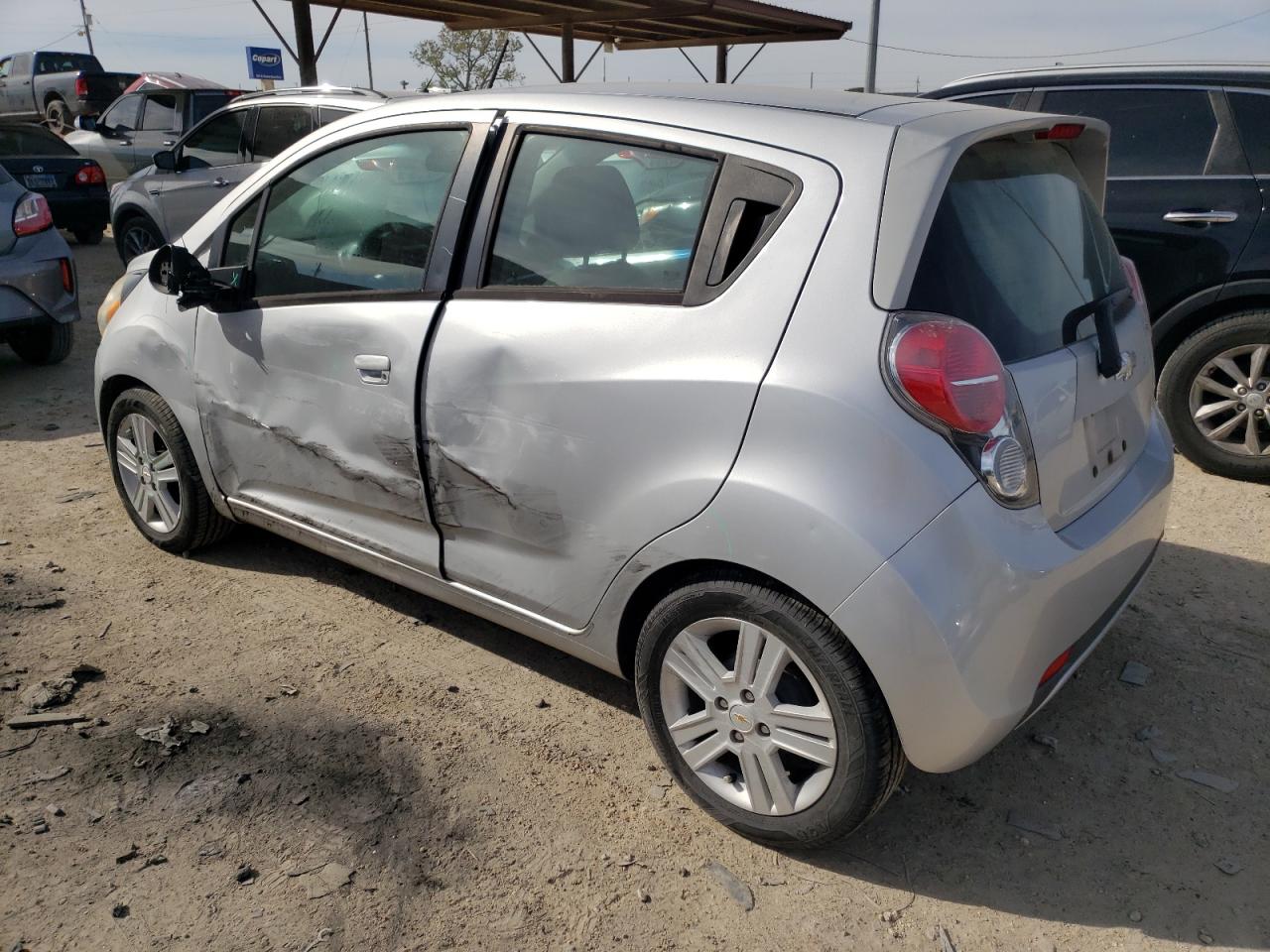 Image 2 of 2013 CHEVROLET SPARK 1LT 2013 with VIN KL8CD6S91DC625228