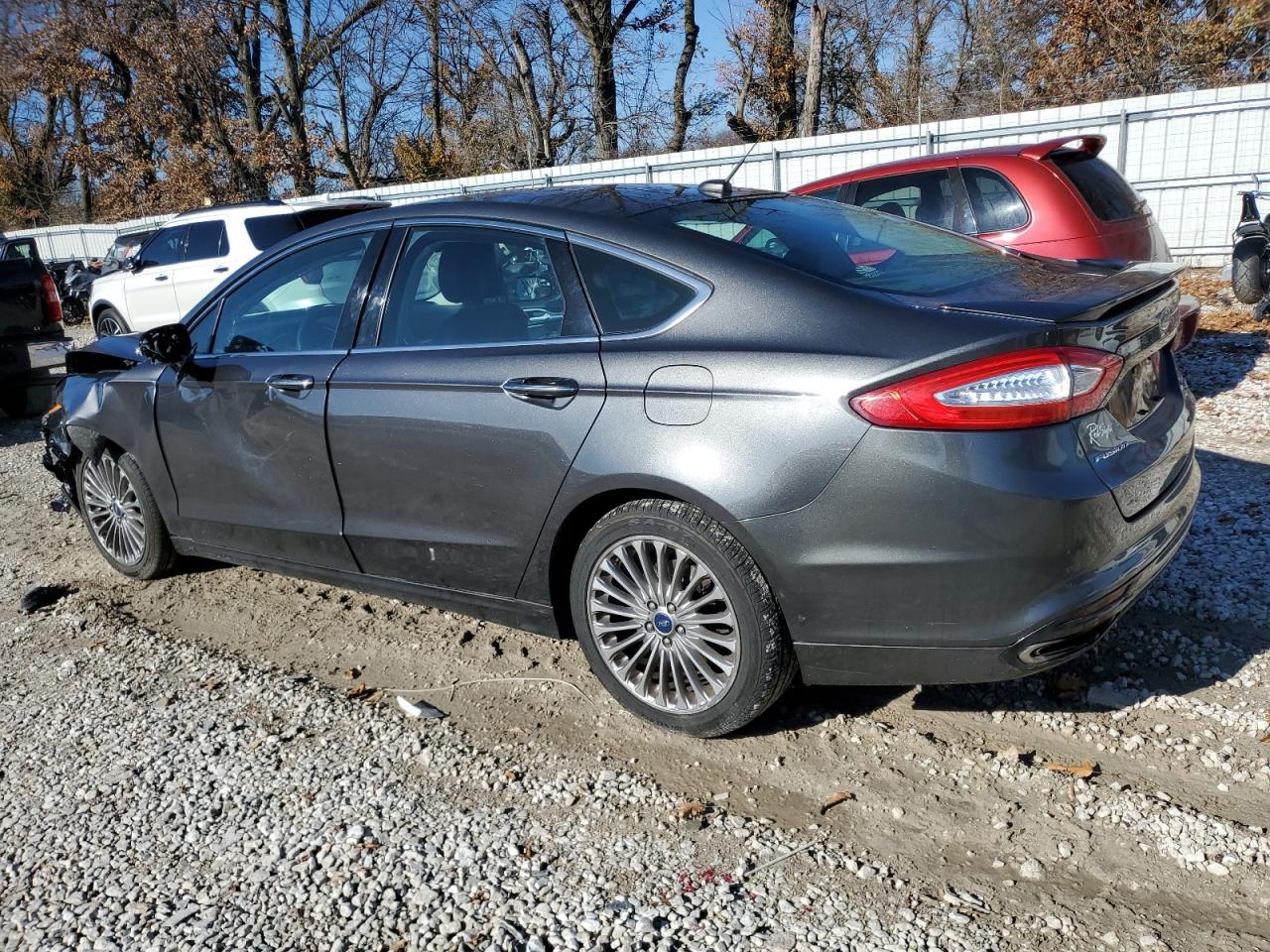 Image 2 of 2015 FORD FUSION TITANIUM 2015 with VIN 3FA6P0K97FR268673