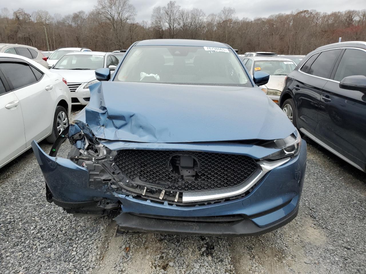 Image 2 of 2021 MAZDA CX-5 TOURING 2021 with VIN JM3KFBCM2M0455298