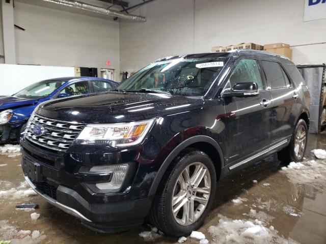 Image 1 of 2017 FORD EXPLORER LIMITED 2017 with VIN 1FM5K8F84HGD81510