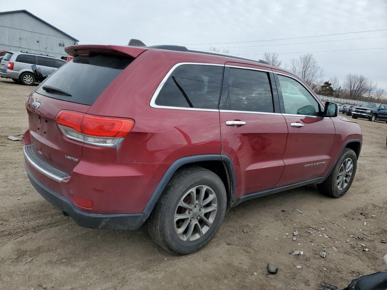 Obraz 3 z 2015 JEEP GRAND CHEROKEE LIMITED 2015 z VIN 1C4RJEBG9FC167265