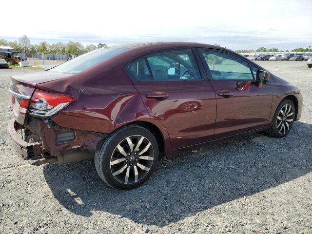 Image 3 of 2014 HONDA CIVIC EXL 2014 with VIN 19XFB2F94EE260034