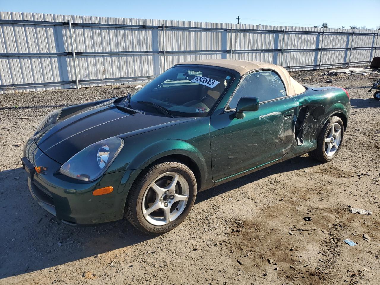 Изображение 1 2001 TOYOTA MR2 SPYDER 2001 с VIN JTDFR320510040803
