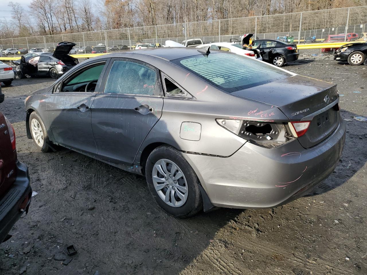 Изображение 2 2011 HYUNDAI SONATA GLS 2011 с VIN 5NPEB4AC5BH129051