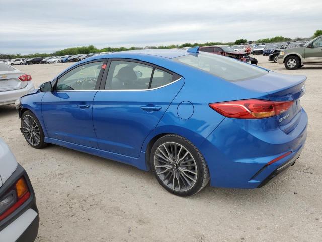 Image 2 of 2017 HYUNDAI ELANTRA SPORT 2017 with VIN KMHD04LB2HU364541